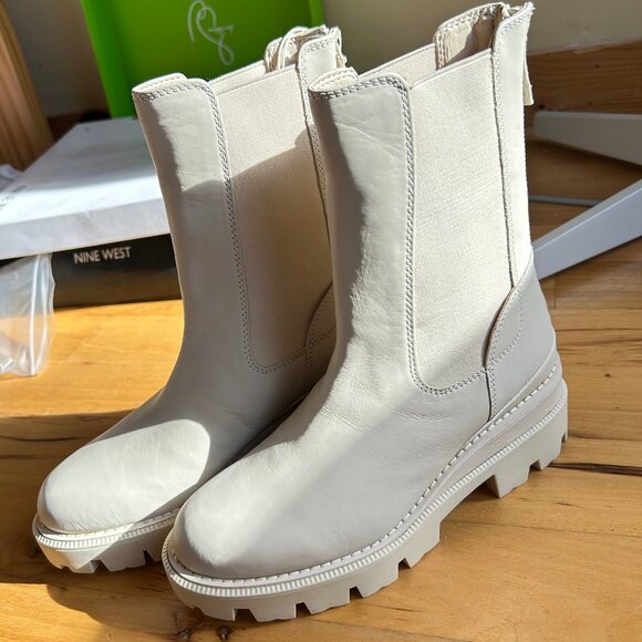 NEW Sam Edelman Women's Genia Leather Boots, 7 (B,M) - Picture 4 of 6